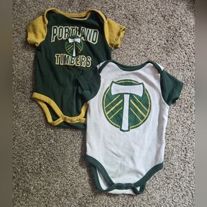 MLS Infant Portland Timbers Winger Onesie Set